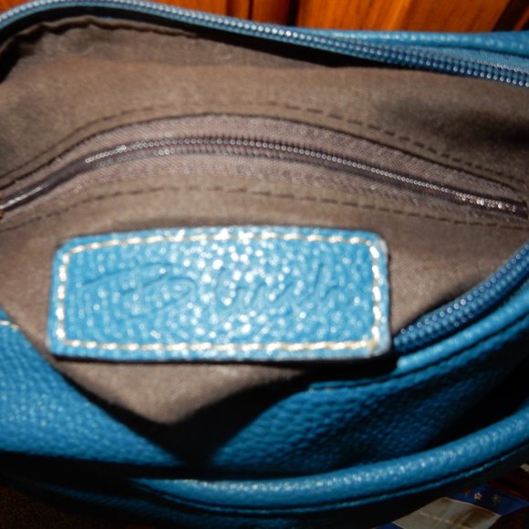 Blush blue leather bag - Picture 3 of 3